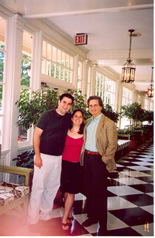 David, Miriam, and Gustavo